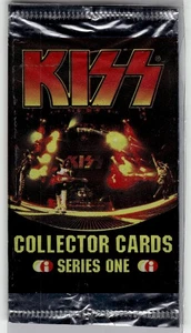 EMPTY Wrapper 1997 KISS Series 1 Trading Card Art - Picture 1 of 3