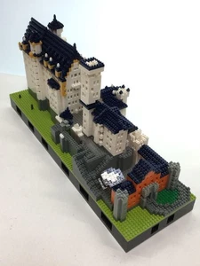  Kawada NAN-NB009 nanoblock Neuschwanstein Castle Deluxe Edition 16.3in Box  - Picture 1 of 4
