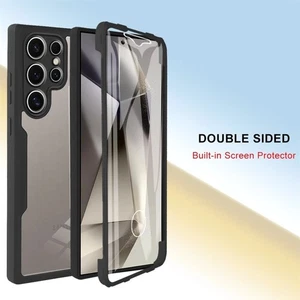 360° Full Body Schutz Hülle mit Displayschutz für Samsung Galaxy "S" Serie - Bild 1 von 17