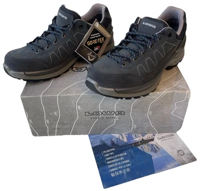 New Lowa Toro Pro GTX Lo Low Dark Blue Gore-Tex Hiking Shoes Trekking - Size 9 - Image 1 of 4