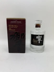Suntory Hibiki 21 Year Old Empty Bottle W/ Box 750ml - Picture 1 of 11