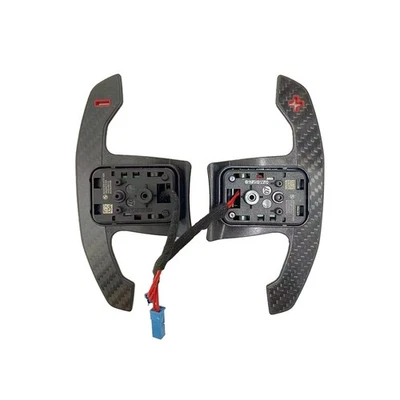 Carbon Fiber Steering Wheel Paddle Shifter For BMW F30 F32 F33 F36 M3 F80 M4 F83 - Image 1 of 4