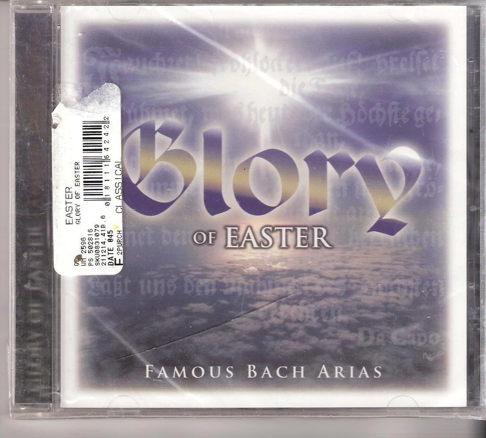 GLORY OF EASTER - FAMOUS BACH ARIAS!! NEW!! Foto 1 de 1