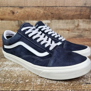 Vans Old Skool Herren Gr. 13 blau wasserabweisend niedrige Skaterschuhe Eco Dry DuPont - Bild 1 von 10