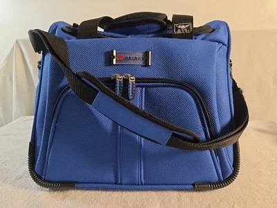 Bolso de mano personal Delsey Air II bolso de viaje azul equipaje excelente Foto 1 de 4