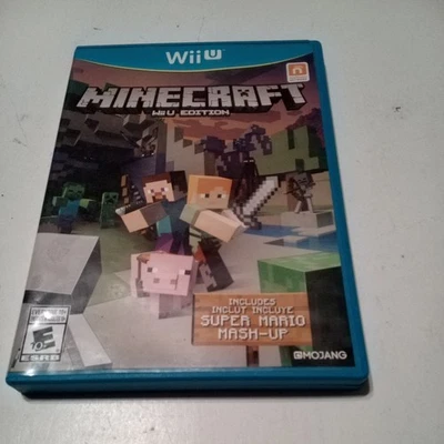 Minecraft Nintendo Wii U Video Game  CIB - Image 1 of 4
