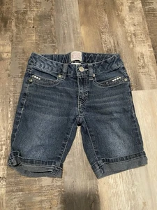 Canyon River Blues Jeans Shorts Girls 7 Adjustable Waist Stretch - Picture 1 of 3