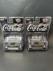 M2 Machines Coca-Cola 1973 Chevy Cheyenne Super 10 CHASE & Reg Lot - Picture 1 of 7