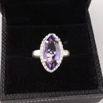 Iolite Gemstone 925 Sterling Silver Ring Handmade Jewelry Ring For Gift - Image 1 of 3