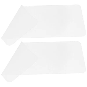 2 Pcs Protecteur De Clavier Couverture D'ordinateur Portable Silicone - Photo 1/12