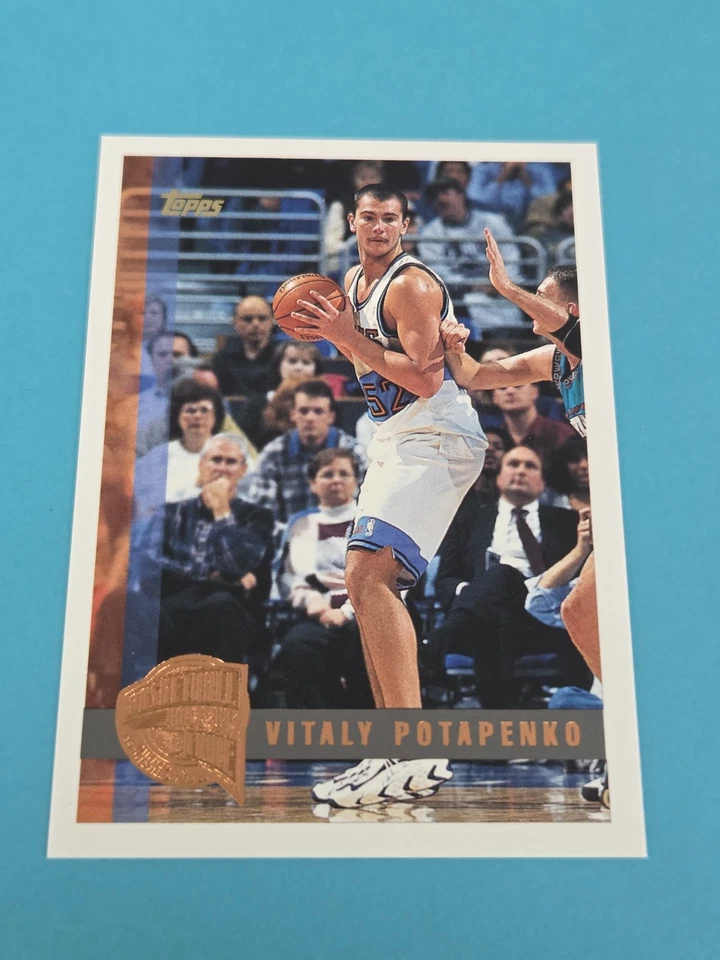 1997-98 Topps Minted in Springfield #96 Vitaly Potapenko Cavs BASKETBALL Card 4C - Image 1 of 2