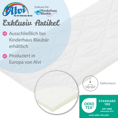 Alvi Matratze Laufgitter Laufgittereinlage Laufstall Laufgittermatratze Einlage - Bild 1 von 4