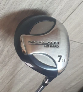NICKLAUS MTF HYBRID 23 7 WOOD – VAPOR REG GRAPHITE – VERY GOOD CONDITION - Picture 1 of 11