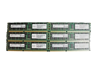Lot of*6 Micron 8GB 2Rx4 PC3L-12800R MT36KSF1G72PZ-1G6K1K Server RAM 15-13491-01 - Image 1 of 2