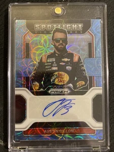 2022 Austin Dillon/20 Panini Prizm Carolina Blue Scope Spotlight Signatures - Picture 1 of 2