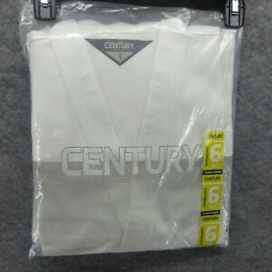 Century Uniform Adult 4 Medium White 6oz Lightweight Martial Arts Student Gi