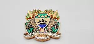 Seltene große MSG Marine Security Abteilung: Libreville, Gabun Challenge Coin - Bild 1 von 5