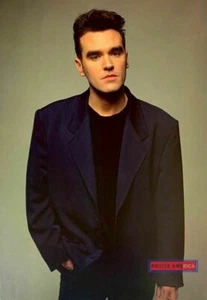Poster ritratto abito blu Morrissey 23,5 x 33,5 - Foto 1 di 1