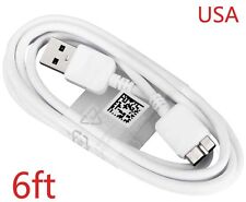 6ft USB DC Charger Charging +PC Data SYNC Cord Cable For Samsung Galaxy S5 phone