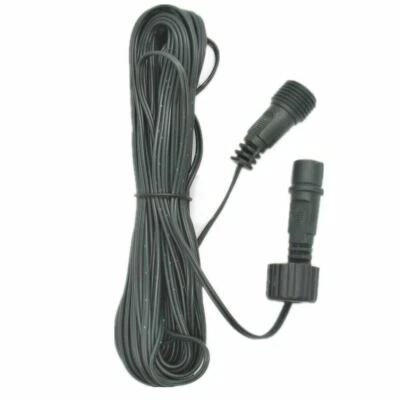 Weatherproof 10M 33Feet Two Pins Extension Cable Lead for Christmas Fairy Lights - Image 1 of 4