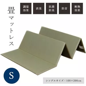 Igusa Tatami Matratze Matte Boden Kompakt Faltbar Geruch Kontrolle Japan - Bild 1 von 14