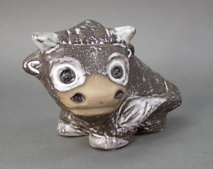 Esther Wallin Upsala Ekeby UE Sweden Ceramic Pottery Bull Sculpture 9081 - Picture 1 of 6