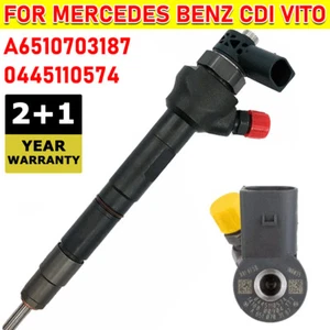 FOR MERCEDES BENZ CDI 2.2D VITO Fuel Injector 445110574 A6510703187 New Original - Picture 1 of 6