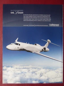 2/2012 PUB GULFSTREAM SPECIAL MISSION AIRCRAFT ORIGINAL ANZEIGE - Bild 1 von 1