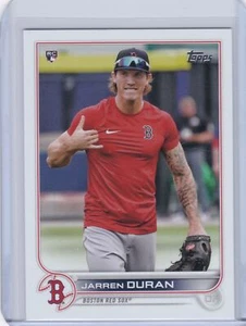 2022 Topps Series 1 Variation SP #187 Jarren Duran - Red Sox Rookie RC - Picture 1 of 2