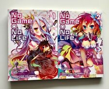 No Game No Life vols 1-2 manga ENGLISH