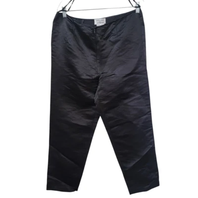 Pantalones con cordón de seda vintage Due Per Due Bloomingdale talla 14 Plus retro grunge Foto 1 de 4