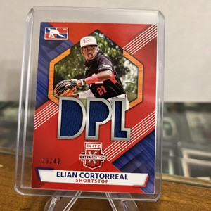 2021 panini elite extra edition baseball Elian Cortorreal /49