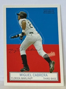 Miguel Cabrera 2004 Topps Bazooka Stand-Ups RC Rookie - Picture 1 of 1