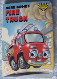 HERE COMES FIRE TRUCK ~ by David Breverton ~ Brand new pop-up book - Picture 1 of 8