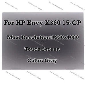 Conjunto de pantalla táctil LCD FHD 15,6" para HP ENVY X360 15-CP0095NR L20117-001 - Imagen 1 de 10