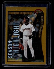 2002 Topps Gold #333 Rickey Henderson