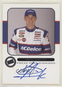 2001 Press Pass Signings Kevin Harvick Rookie Auto RC