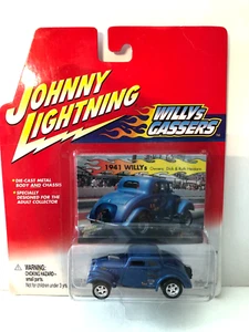 JOHNNY LIGHTNING 1941 WILLYS HEIDORN BLUE 2001 WILLY'S GASSERS - Bild 1 von 2