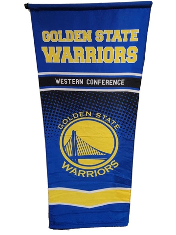 Golden State Warriors Western Conference Banner Flag  NBA 18” X 43” Cover