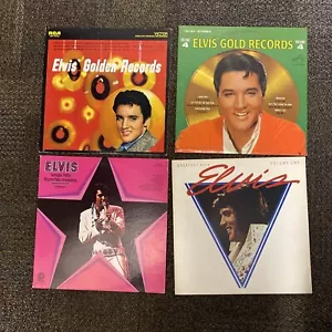 (4) Elvis LPs Elvis’ Golden Records Vol 1,4 - Greatest Hits Vol 1 - From Movies - Picture 1 of 9
