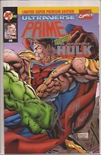 PRIME VS. THE INCREDIBLE HULK #0 - SIGNED BY STATEMA AND GATES - VARIANT W/ COA
