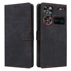 For ZTE nubia Z60 Ultra, Luxury Retro Flip Leather Wallet Card Stand Case Cover