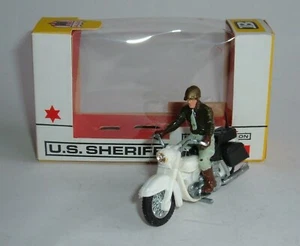 Britains Ltd N º 9692 ,US Sheriff Harley Davidson - Estupendo V Casi Nuevo - Imagen 1 de 8