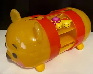 Disney Tsum Tsum Handled Storage Carry Display Winnie The Pooh Case W/ Figures - Picture 1 of 13