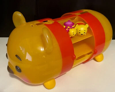 Disney Tsum Tsum Handled Storage Carry Display Winnie The Pooh Estojo com Figuras - Imagem 1 de 4