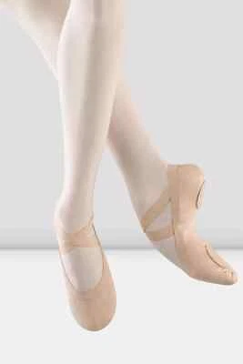S0621L Bloch Pro Elastic Split Sole Canvas Ballet Shoes - Image 1 of 4