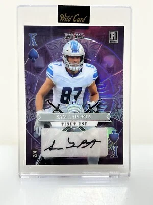 5 Card Draw Sam Laporta auto 2/4 - Image 1 of 4