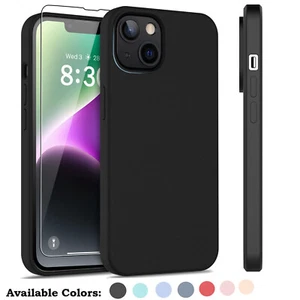 Funda de silicona a prueba de golpes para iPhone 11 12 13 14 Pro Max Plus XS 8 7 SE - Imagen 1 de 89