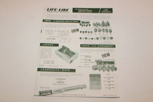 Vintage Model Railroad Catalog 1960 Life-Like Landscaping Materials  - Picture 1 of 4