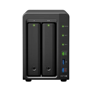 Nueva Synology Diskstation DS718+ 2 BAHÍAS 3,5" NAS/2 GB SDRAM/ 2 x 500 GB/ 3 años de peso - Imagen 1 de 6